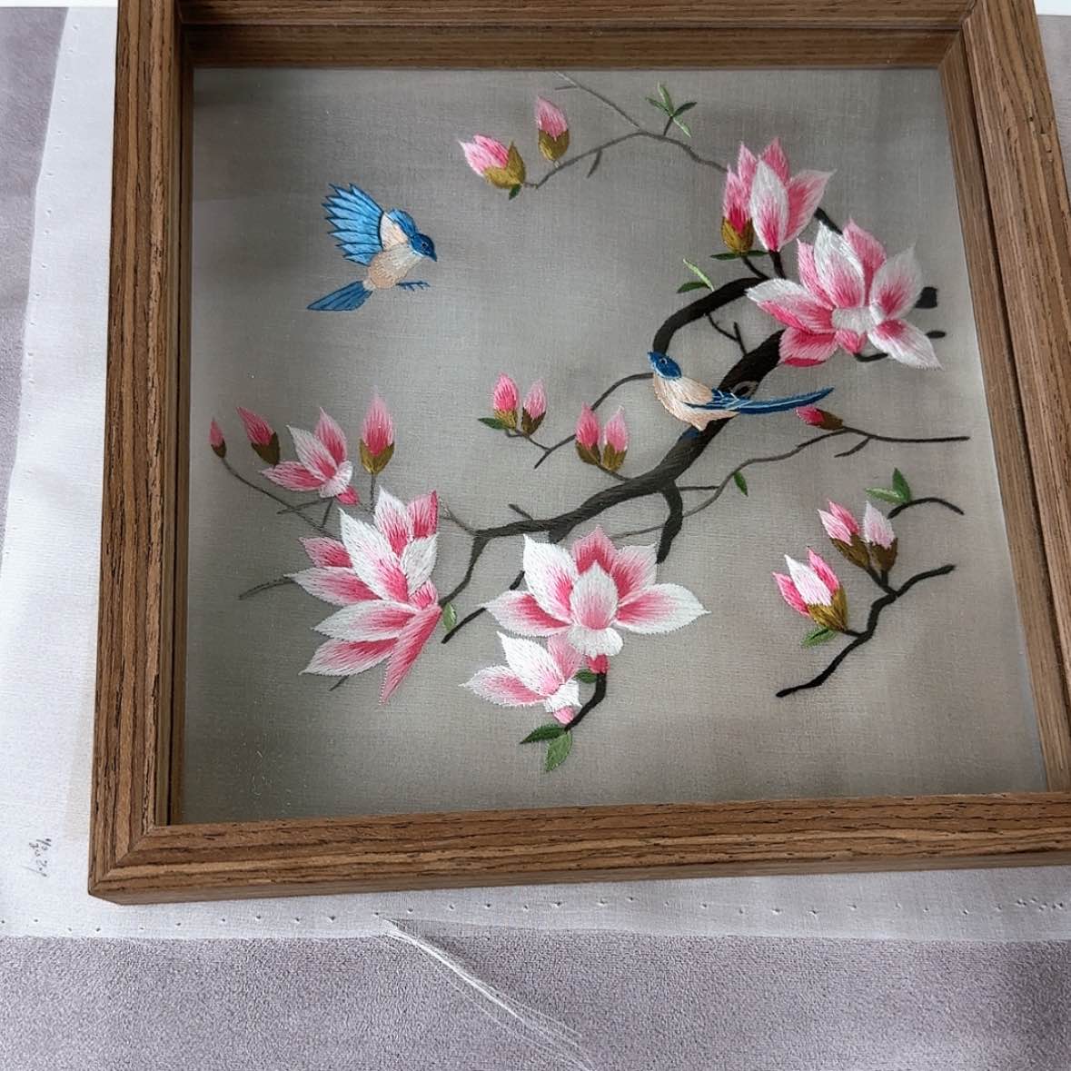 【闪购商品】蚕丝织绣楠*