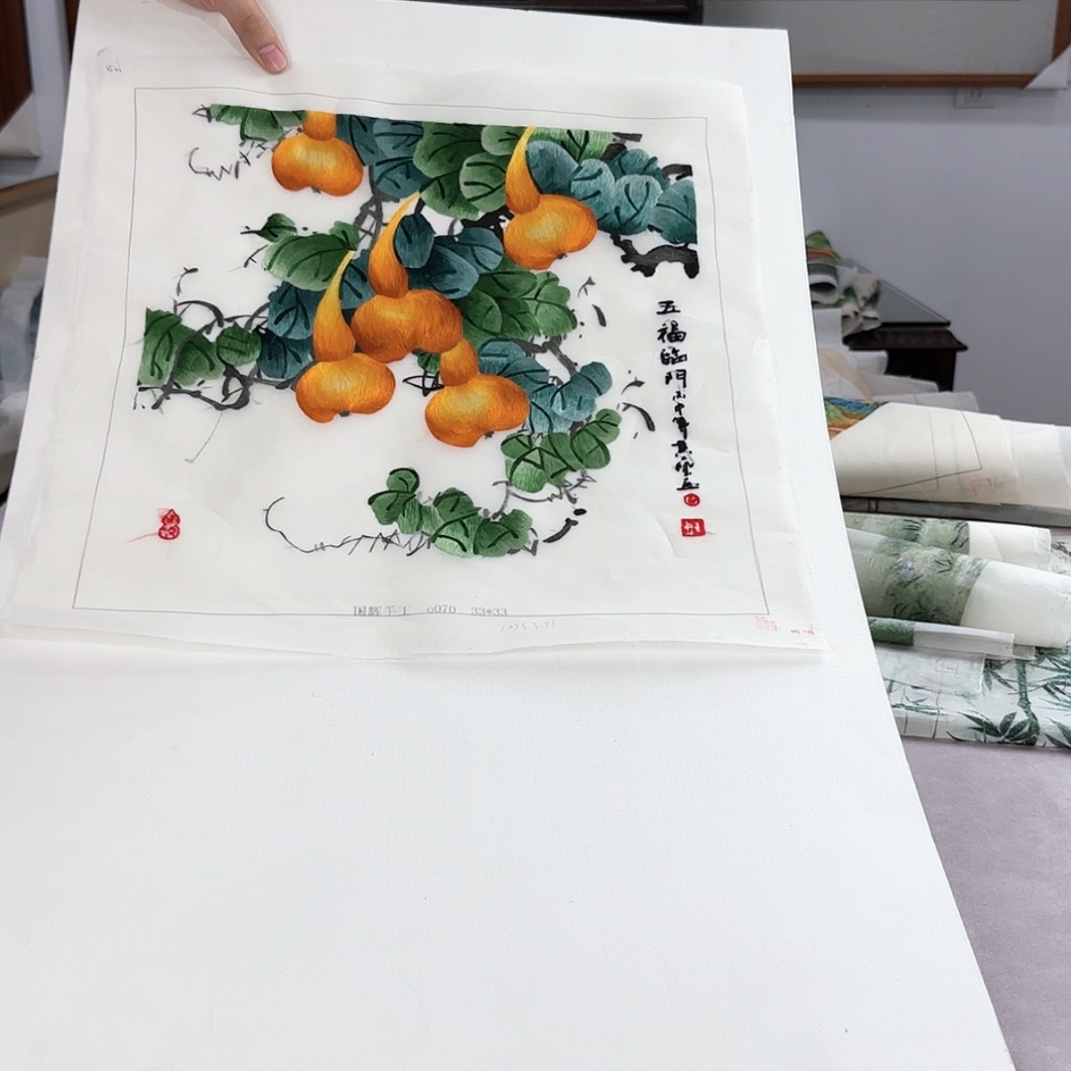 【闪购商品】蚕丝织绣小*逸