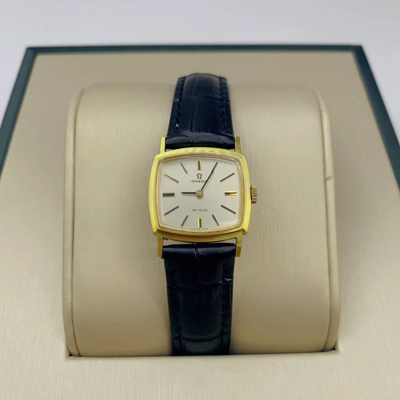 95新 Omega/欧米茄 手动机械腕表23mm/公价34999/WH5282