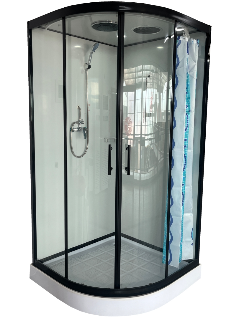 高品质扇形款淋浴房90✖️90✖️230（一体成型底座）