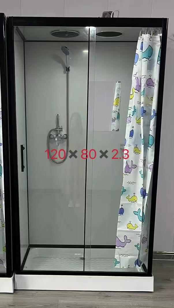 高品质方形款淋浴房120✖️80✖️230（一体成型底座）