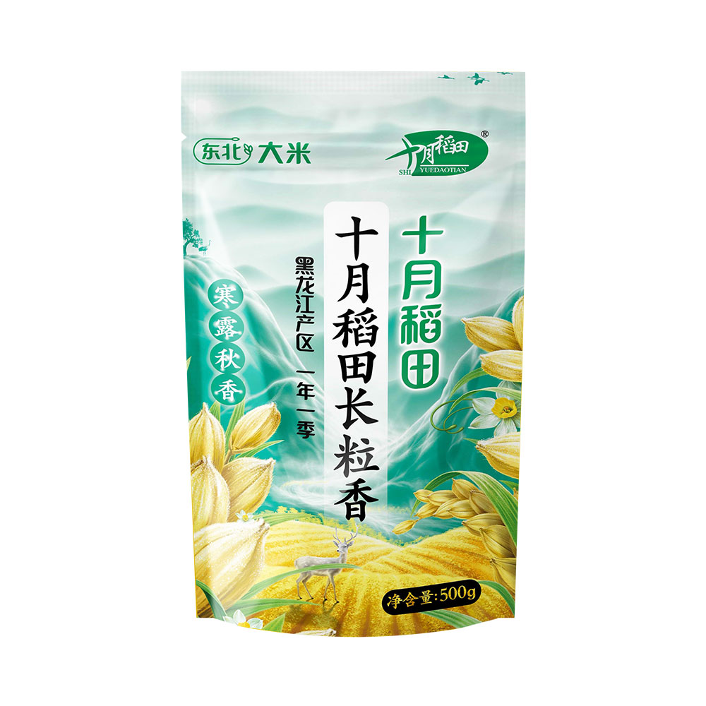 十月稻田长粒香500g