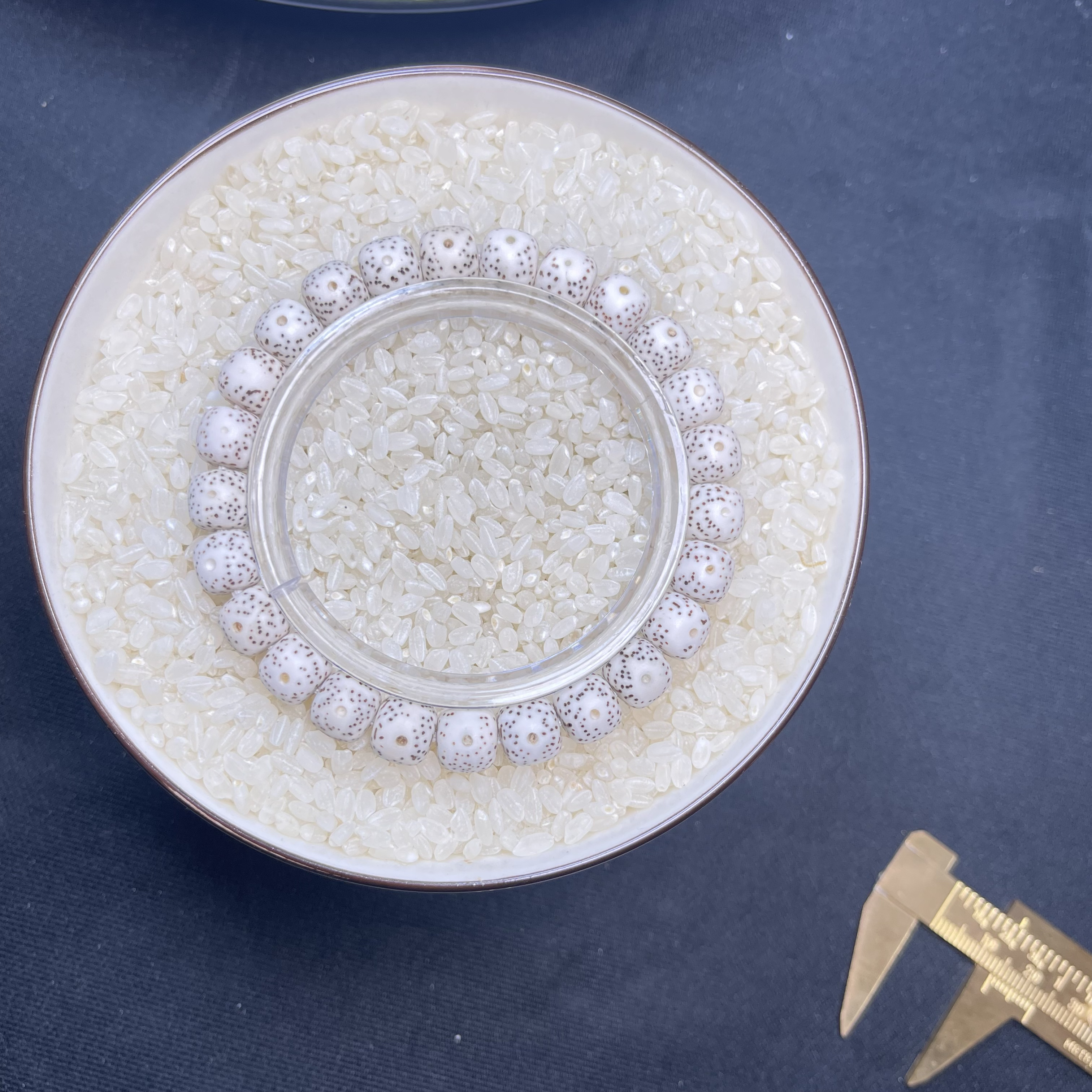 海南星月菩提原生态毛感料体验款单圈10×9多样性随机发货