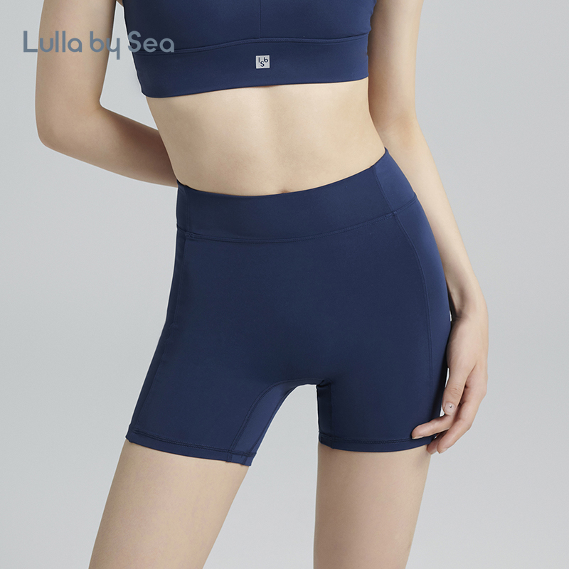 Lulla by Sea | Power 四分短裤瑜伽普拉提紧身训练百搭骑行裤女