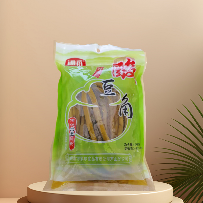湖南特产酸豆角500g泡豇豆腌制小包装商用袋装下饭菜原味批发