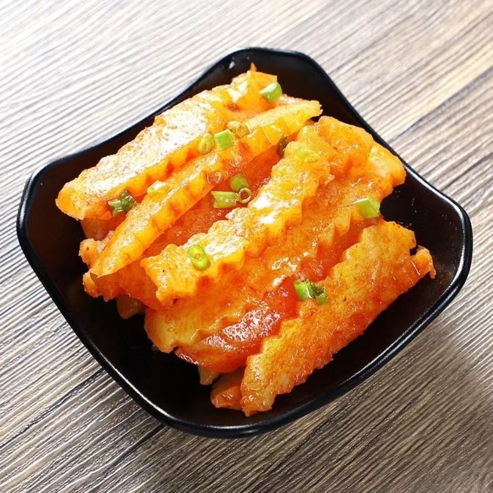 湘舟狼牙土豆烧烤味香辣味郊游闲暇休闲网红韩式大包装小零食袋装