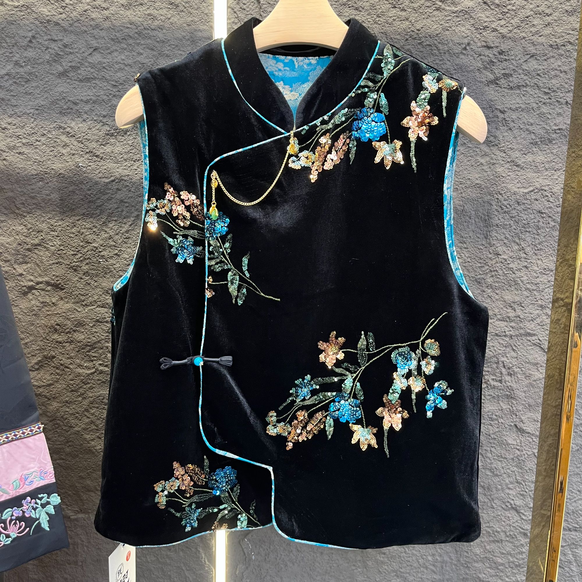 新款/时尚百搭新中式国风上衣马甲【0510】