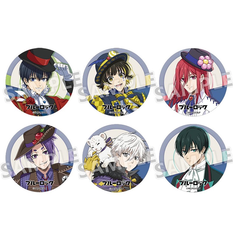 【蓝色监狱】蓝锁马戏团系列 角色吧唧 徽章 潮玩盲盒（默认代拆）