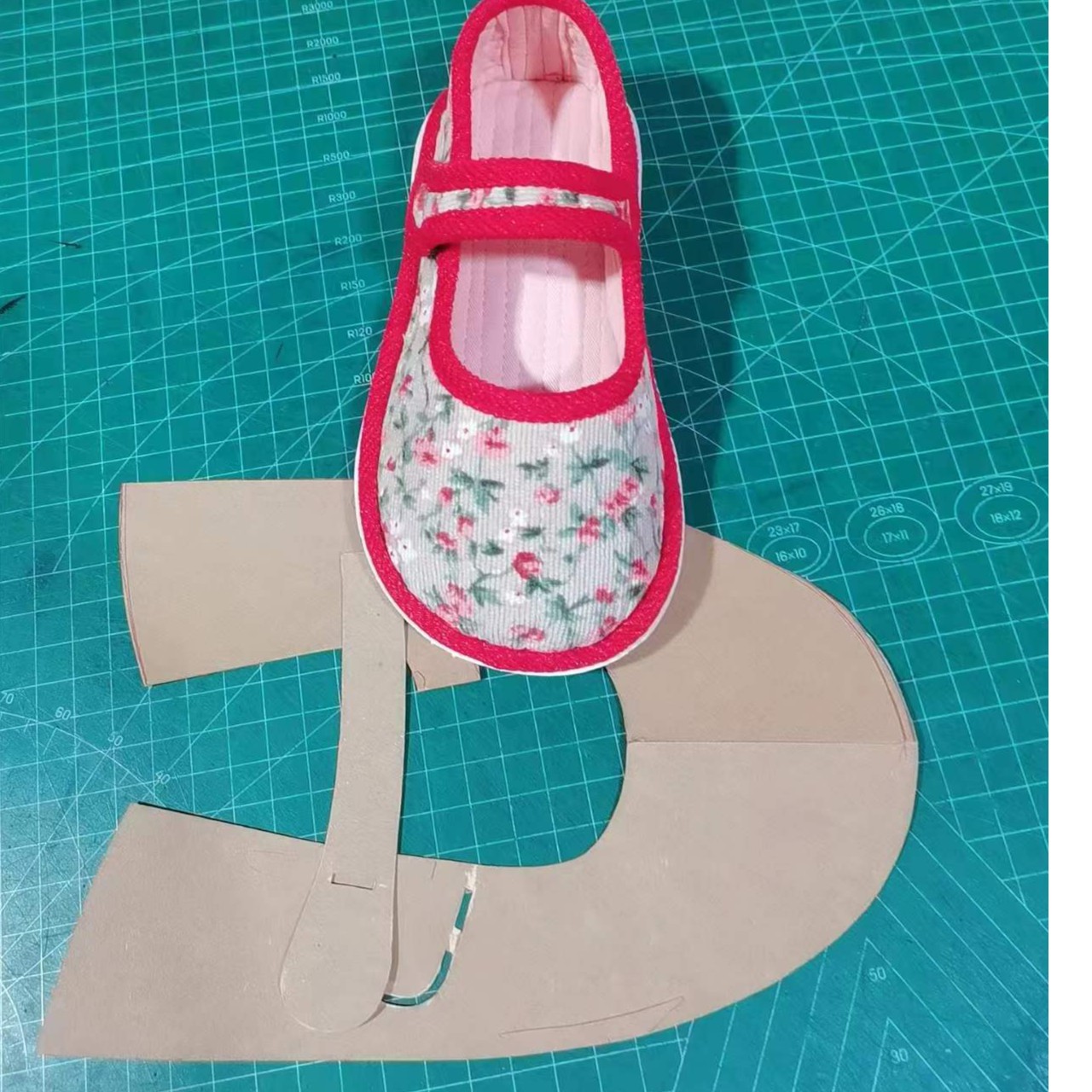 女童布鞋样24-25～34-35 