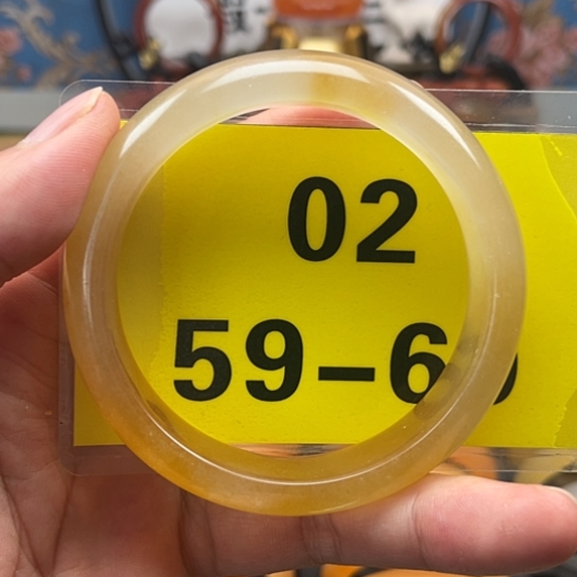 【闪购商品】石英质玉（黄龙玉）手镯未镶嵌