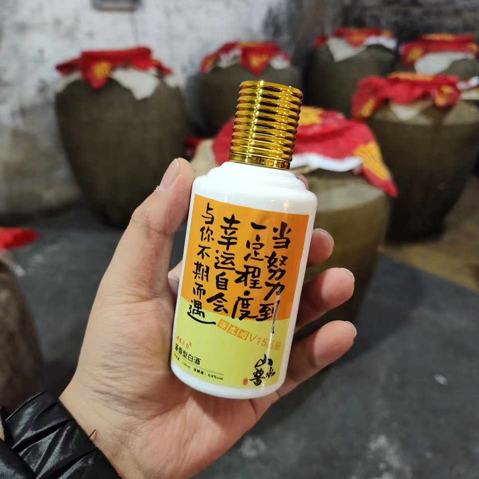 徐小琴幸运小酒V15粉丝团品鉴100ml酱香蜜香53度100ML