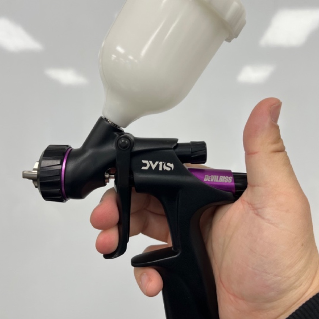 戴维比斯DV1小卫王1.0/1.2双喷嘴口径小修补喷枪