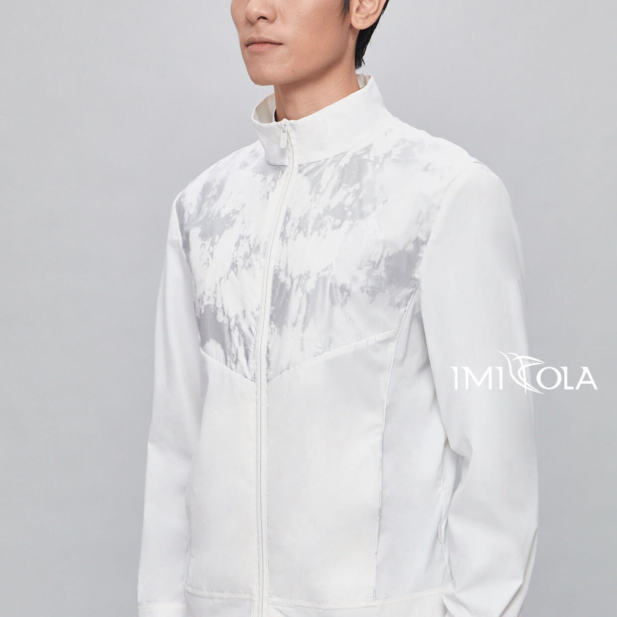 IMI OLA星空男士风衣时尚运动外套1001