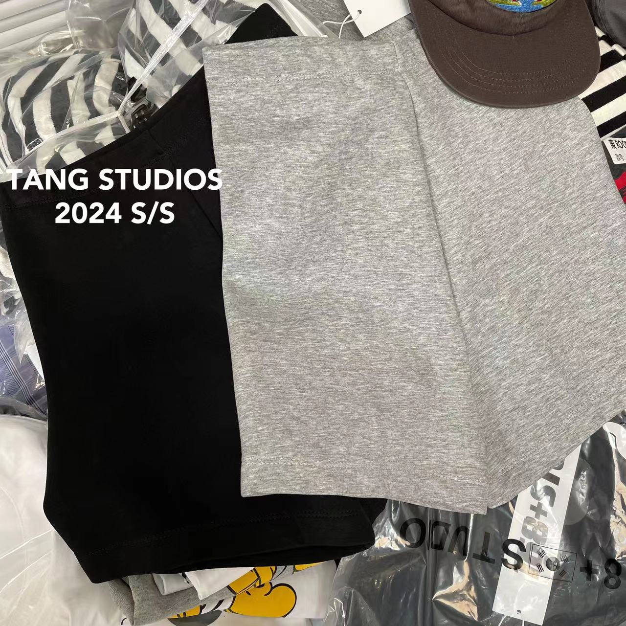 【特别好穿】2025夏季新款高腰骑行短裤空气弹力棉黑色百搭女打底裤