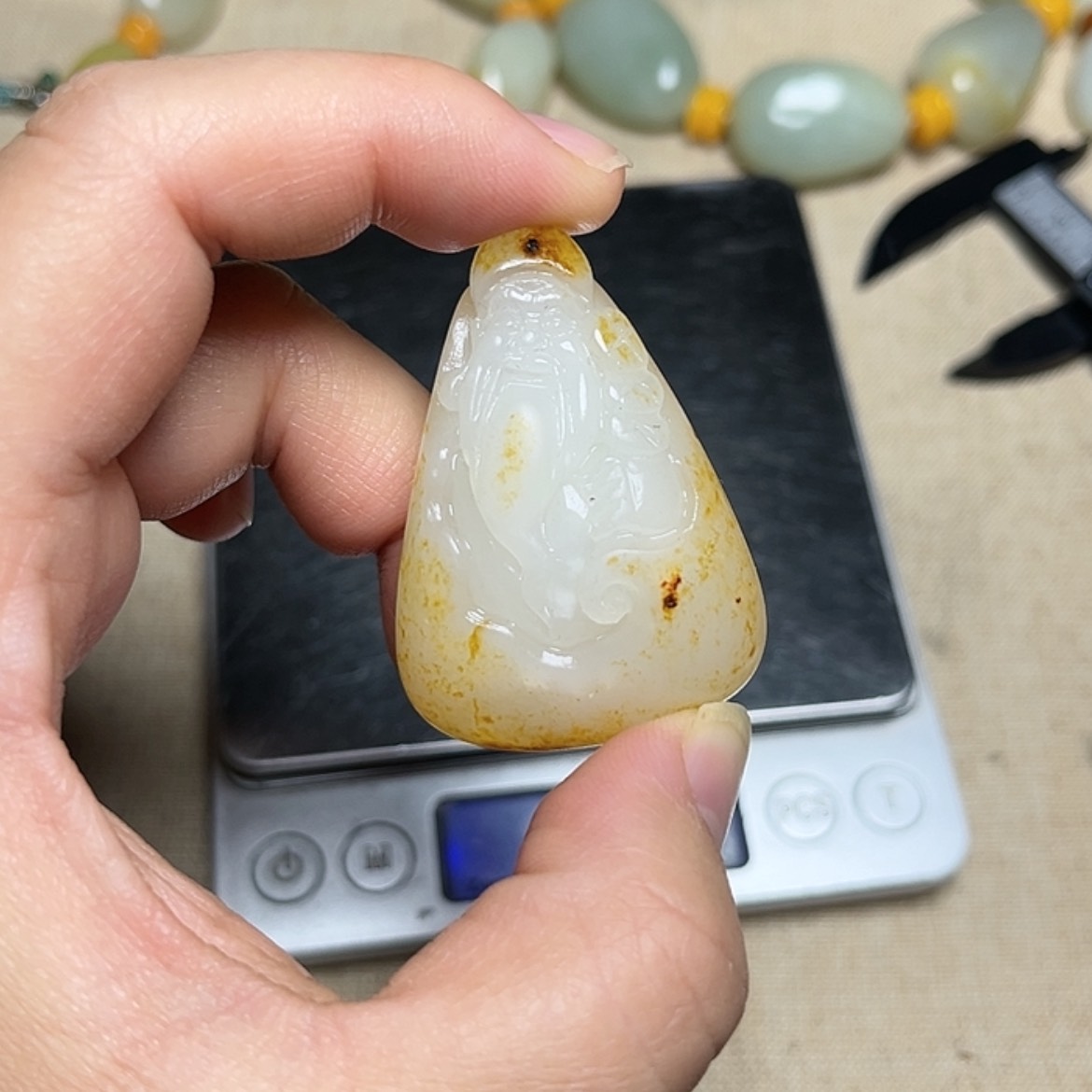 【闪购商品】和田玉（糖玉）颈饰未镶嵌