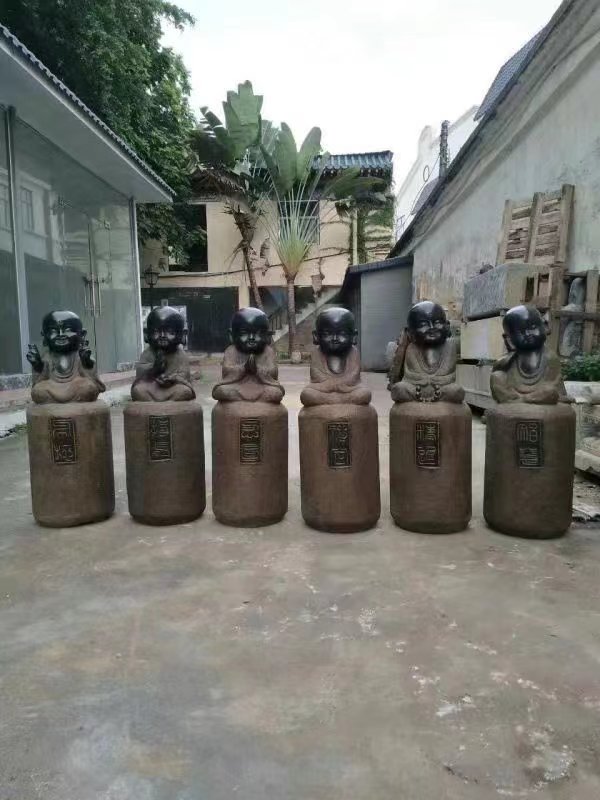 高度80，六个一套可爱摆件