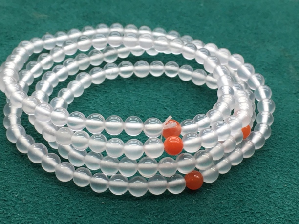 瓦西南红荔枝冻0.4m多圈手链