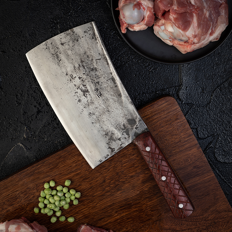 手工锻打砍骨刀专业剁骨头刀屠宰专用刀具加厚加重