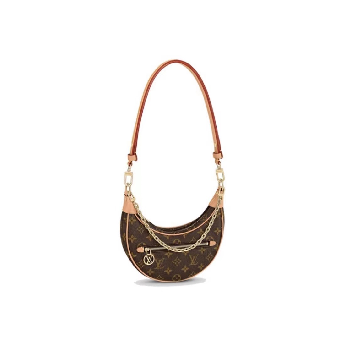 99新 LouisVuitton/路易威登 豌豆腋下单肩包