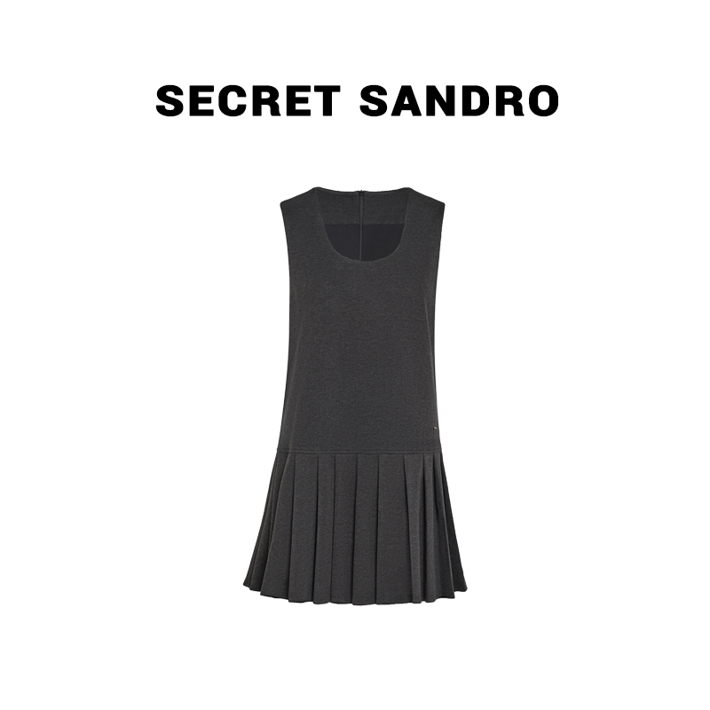 【百褶背心裙】【Secret Sandro】楚楚 连衣裙 L24221018N