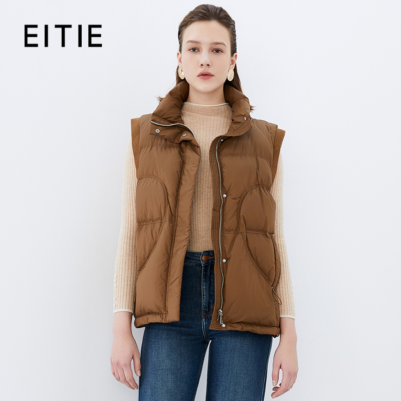 EITIE爱特爱冬季新款百搭马甲外套羽绒服7611310