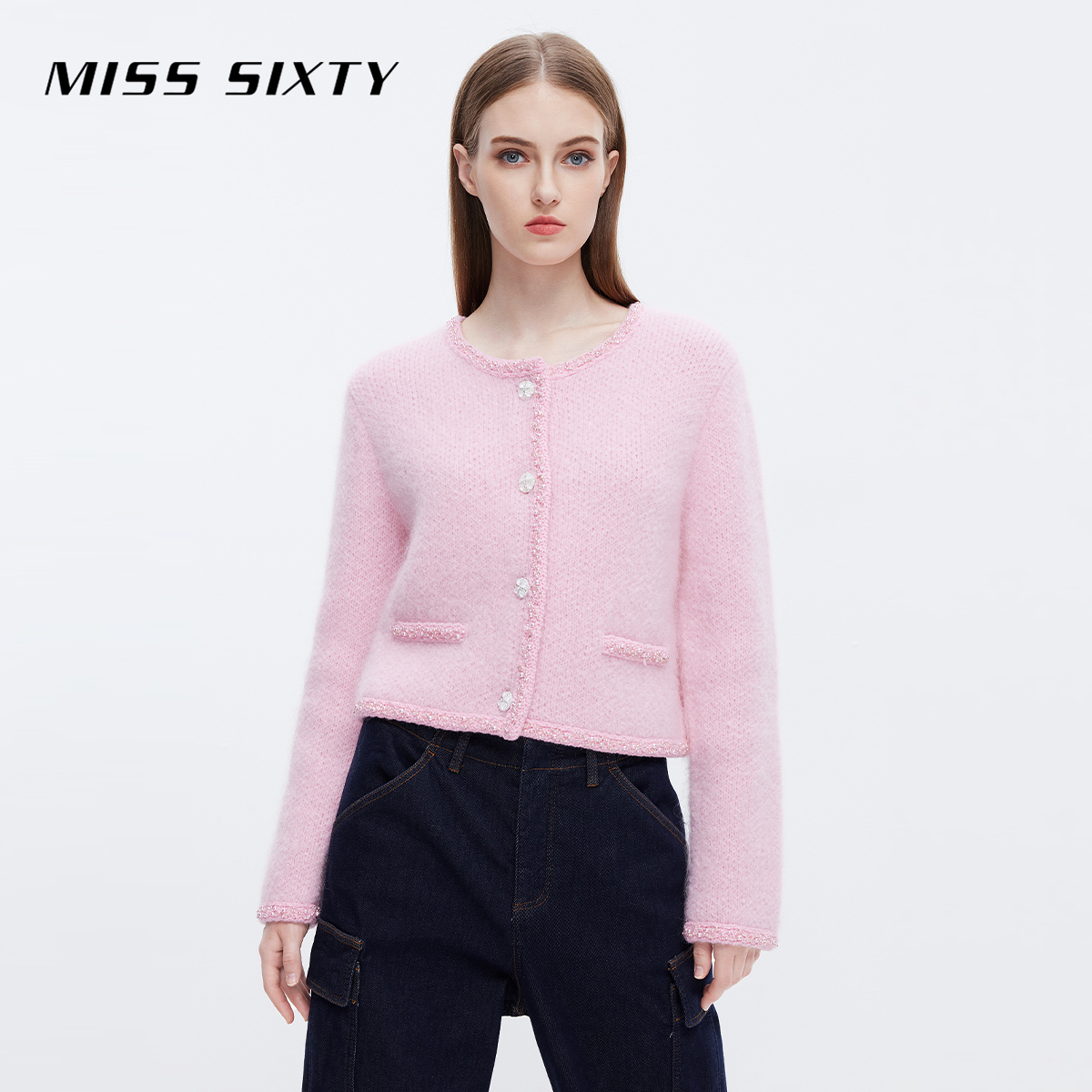 Miss Sixty毛织外套女士法式小香风气质高级citywarm