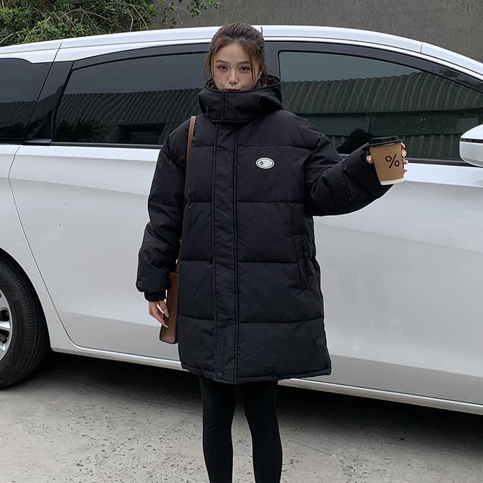 波司登冬季新款羽绒衣服女中长款加厚保暖棉袄韩版学生面包服棉衣