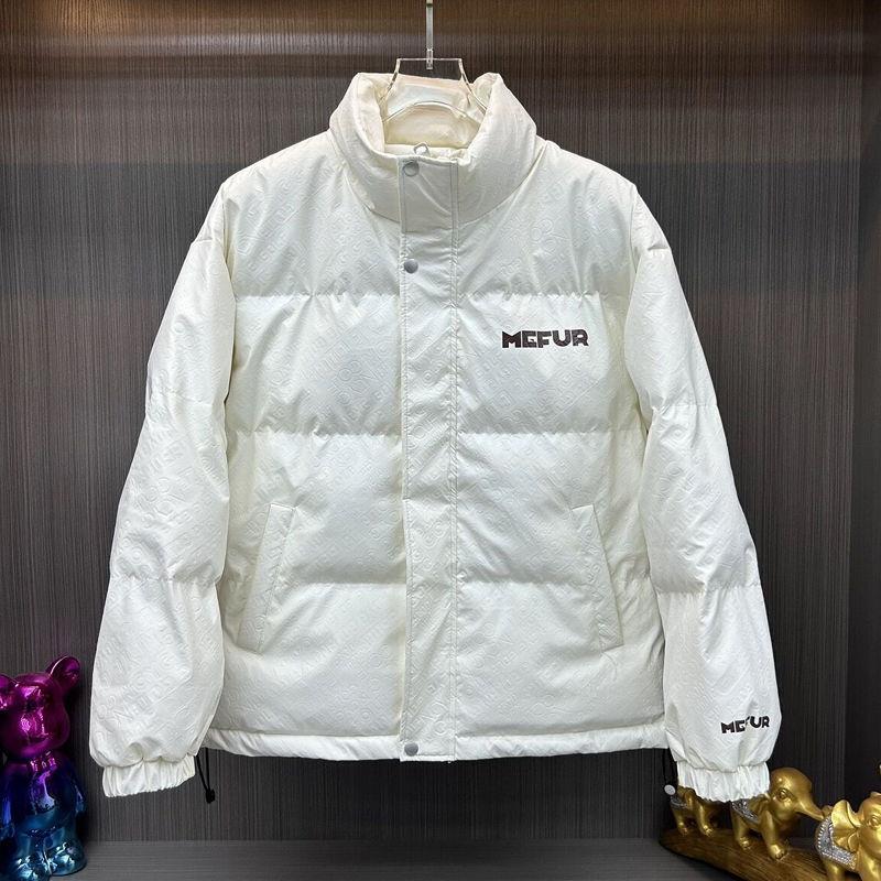 波司登免洗皮羽绒服男士立领白鸭绒短款外套加厚冬季新款宽松男装
