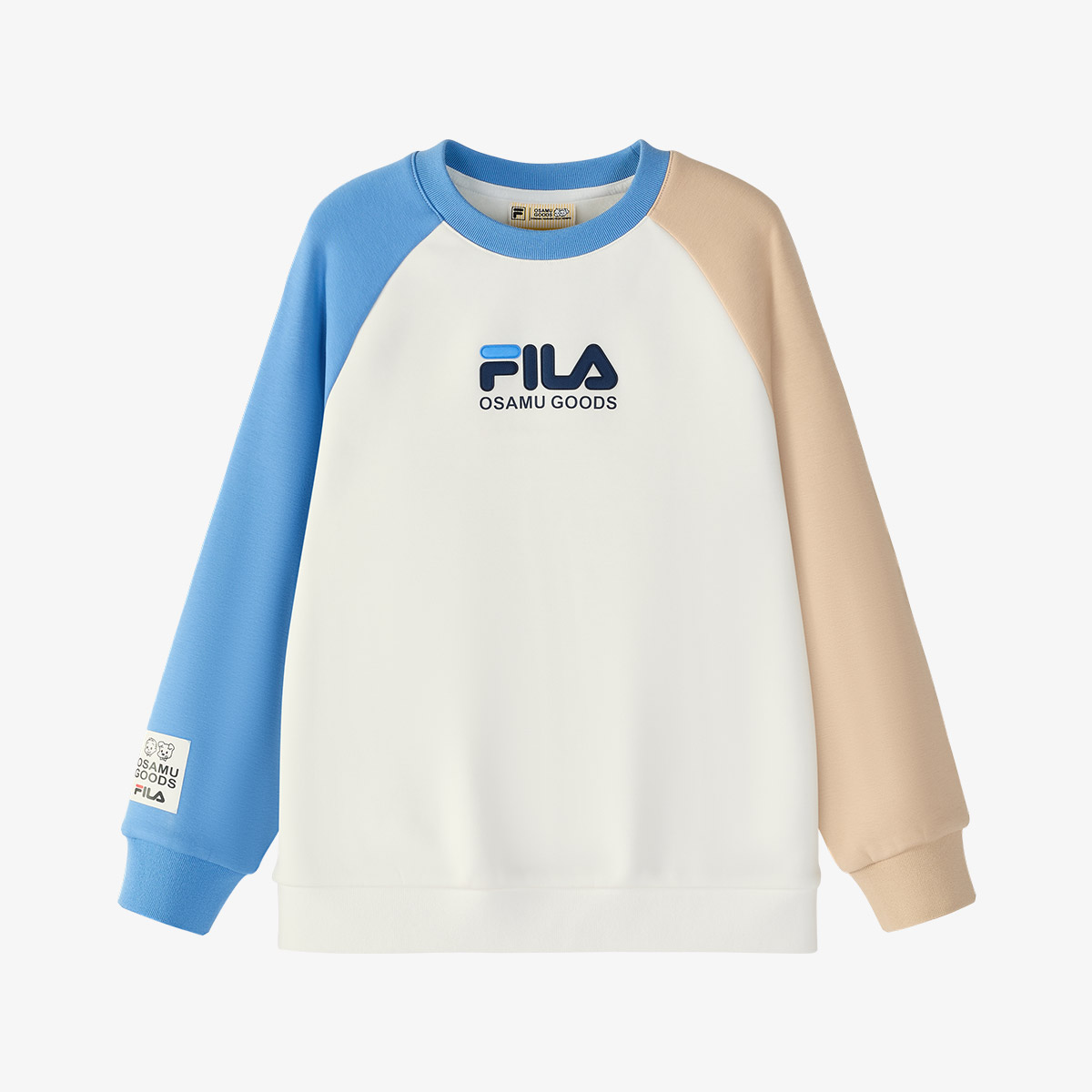 【原田治联名】斐乐儿童卫衣男大童宽松圆领卡通可爱上衣K12B444208