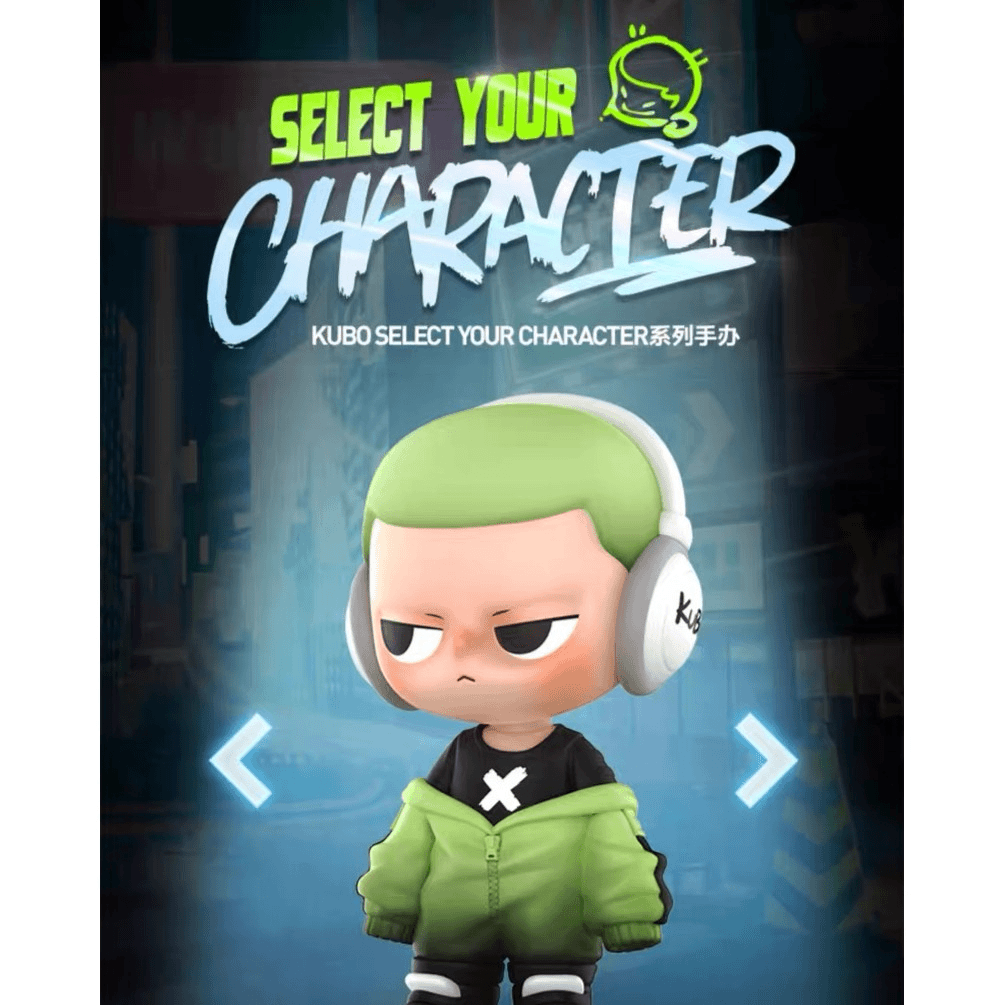 【拆盒】KUBO SELECT YOUR CHARACTER 系列手办盲盒可爱摆件
