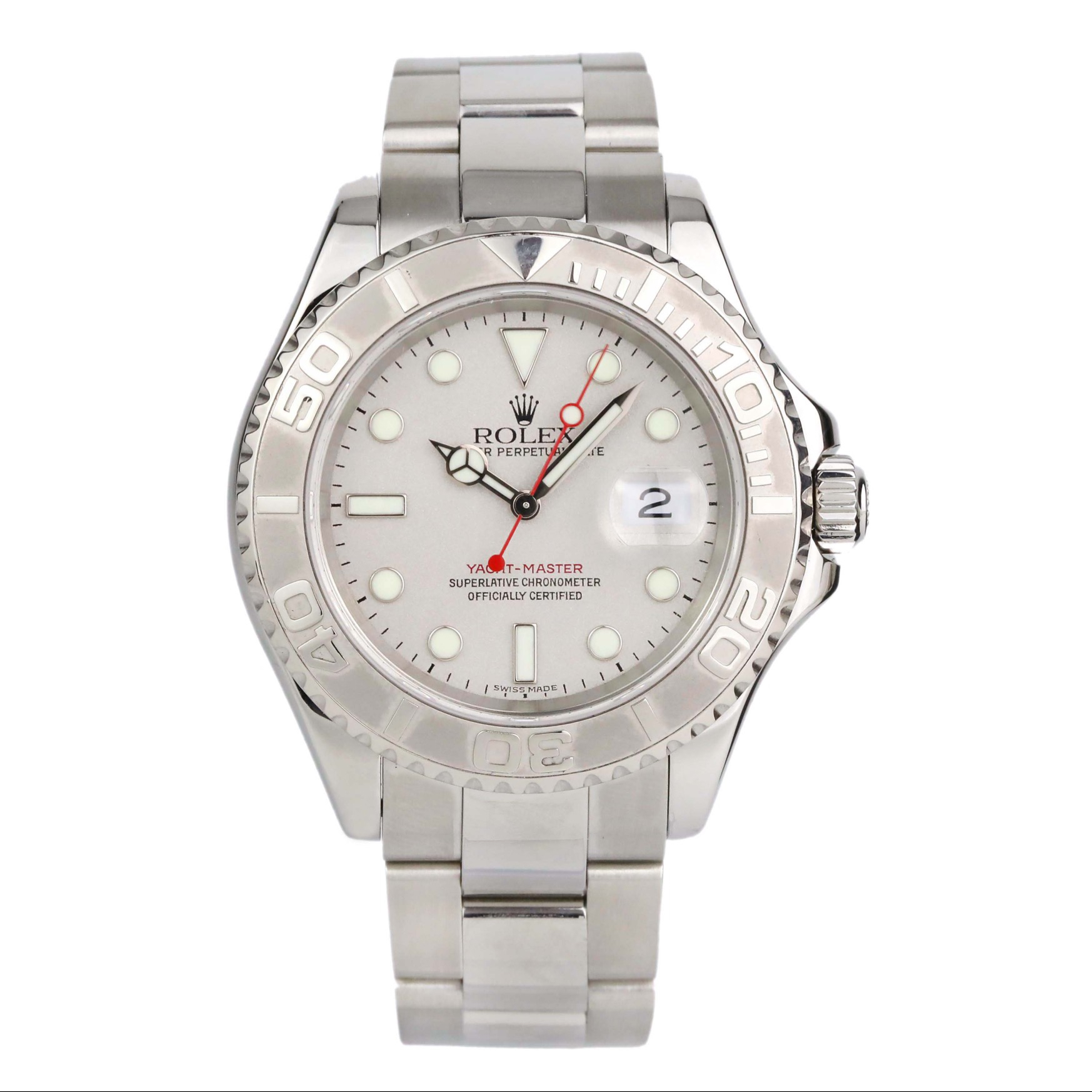 99新 Rolex/劳力士 奢侈品/16622游艇银灰盘40mm单表