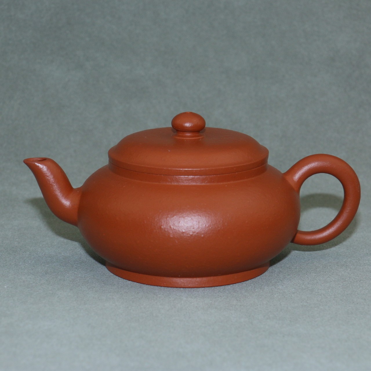 宫灯壶赵庄朱泥小品紫砂壶容量100cc真然堂紫砂手工手磨手捶料