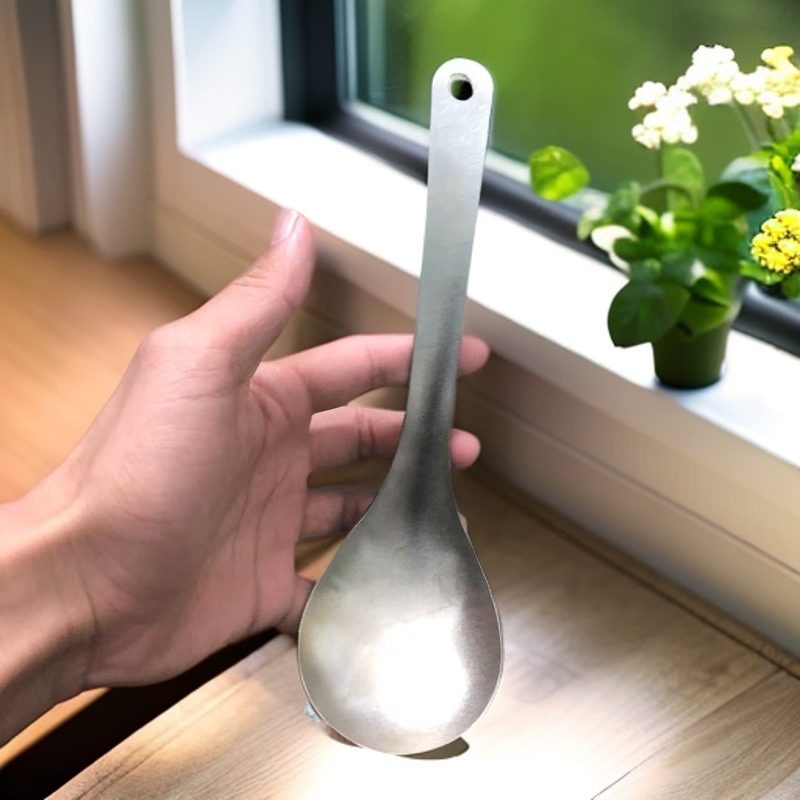 瑕疵-冰花大号新款汤勺（多色）