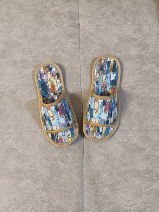 纯手工拖鞋居家室外穿夏季亚麻春秋祥云胶底布拖鞋、春夏新款