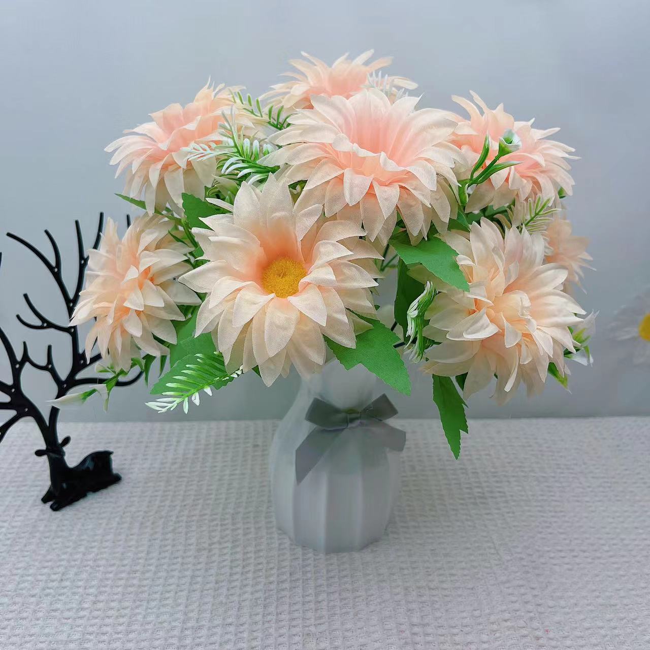 10朵体验装仿真大丽花全套材料包手工制作diy制作材料花杆材料