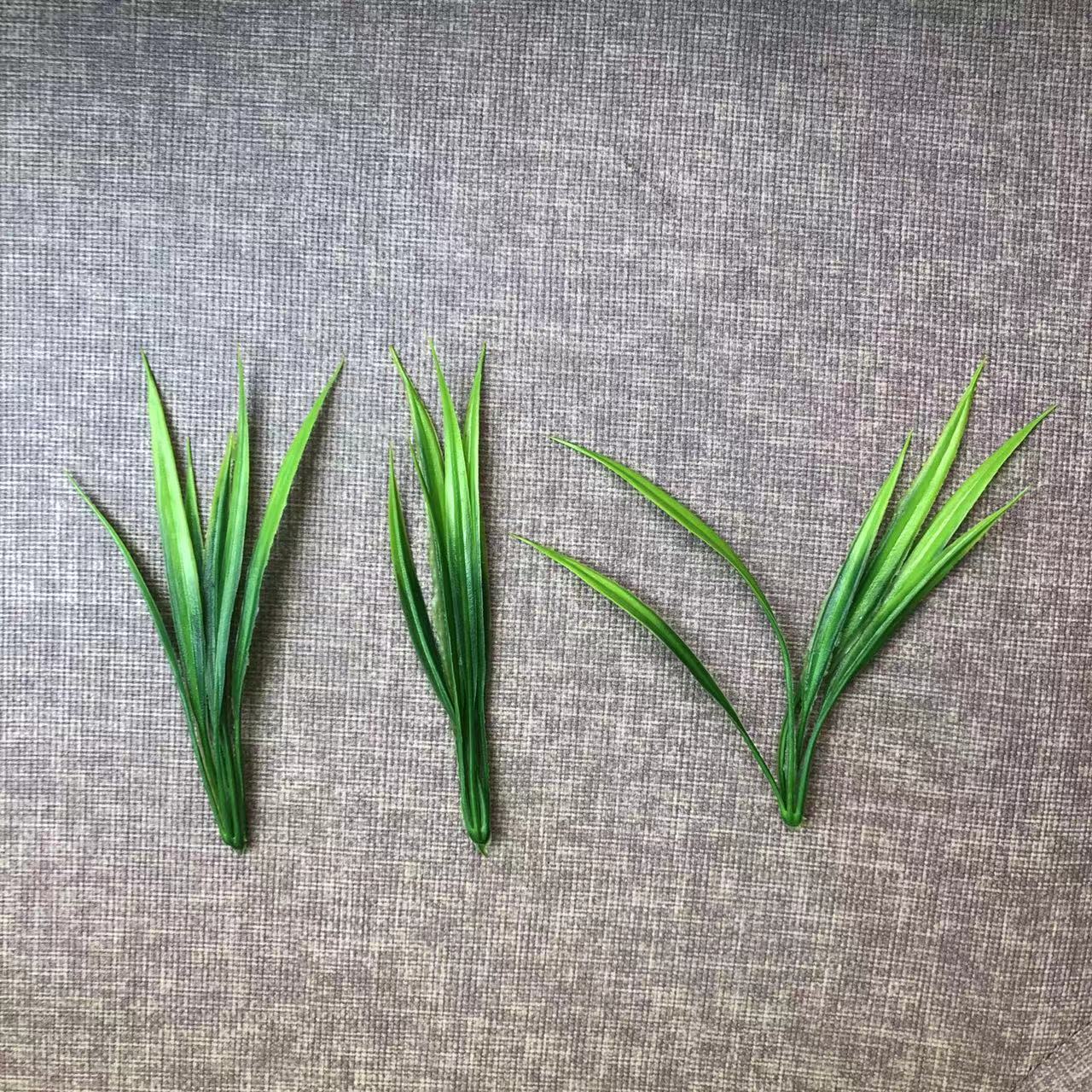 仿真草装饰品装饰配草仿真叶装饰用品配件仿真水草配件包装配草