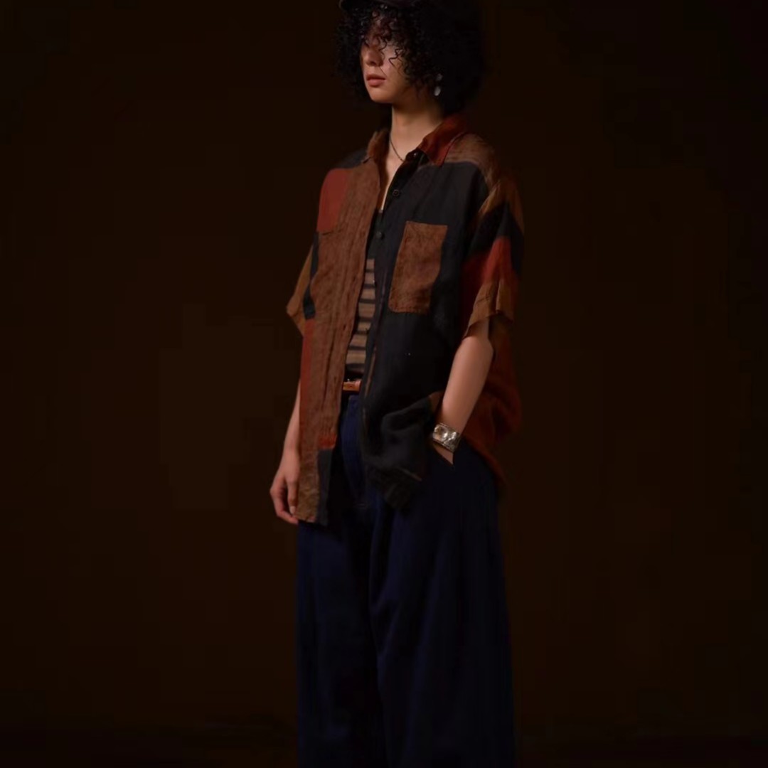 ZUO AN MI XIANG/左岸迷香男女同款牛仔蓝牛仔裤