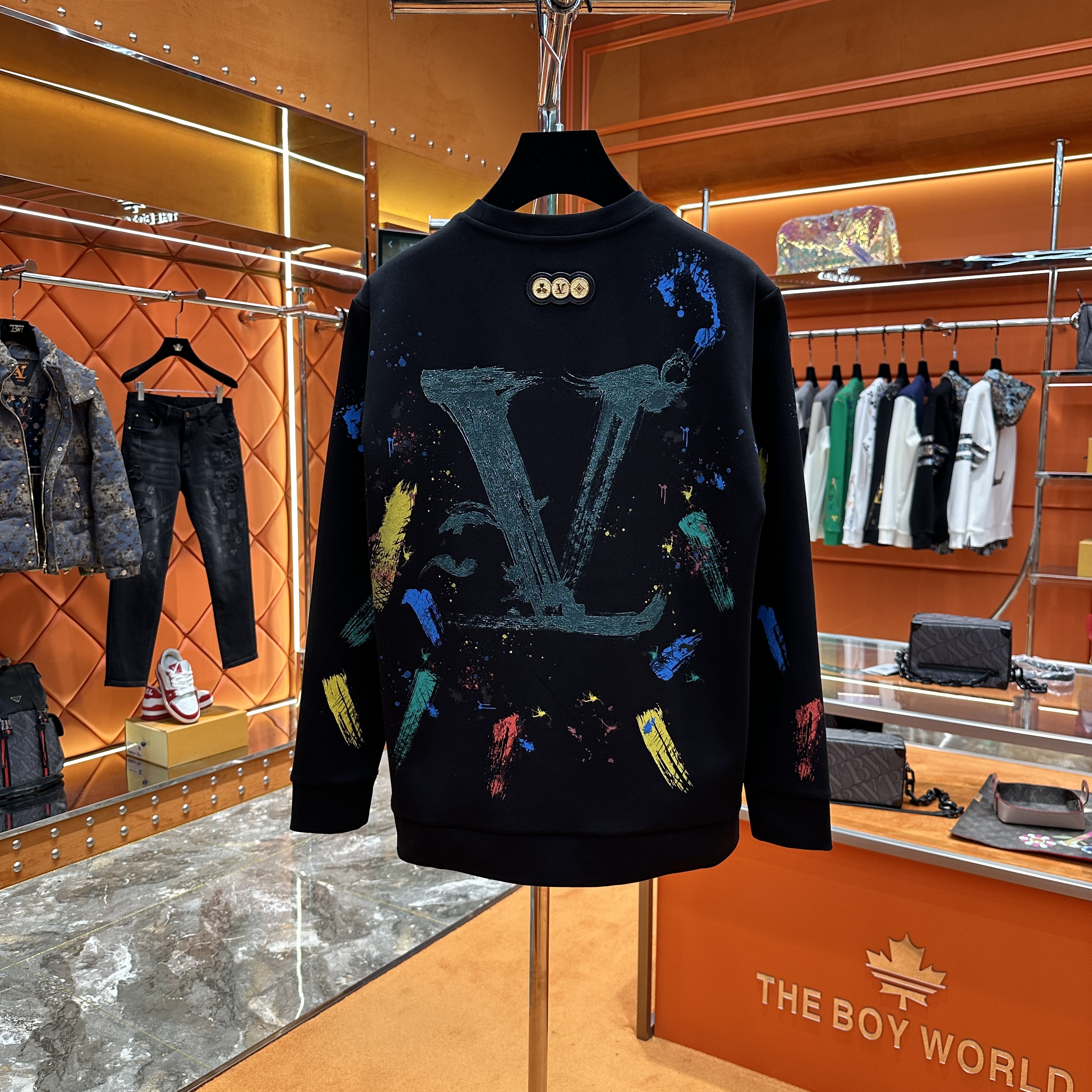 AW-MX【新款卫衣】2025春新品 高级感时尚百搭卫衣88852