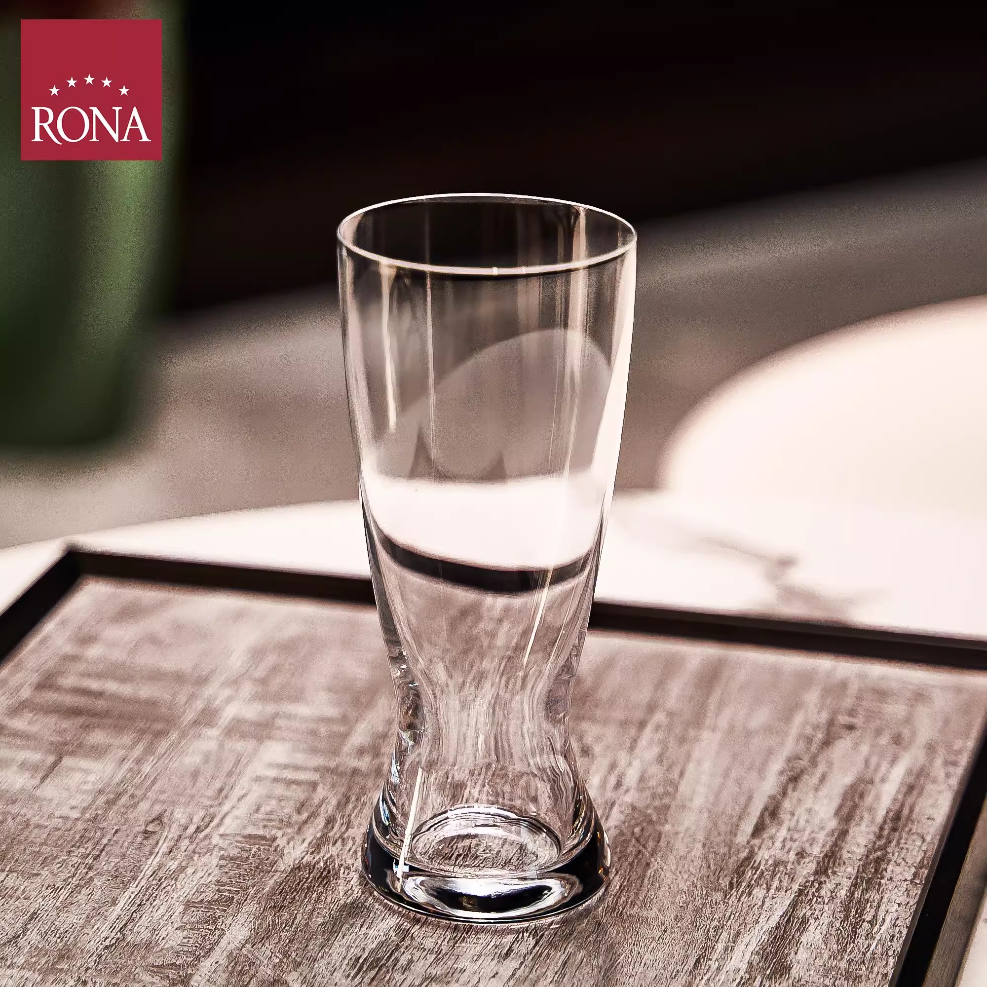 Rona/洛娜欧洲进口无铅家用水晶玻璃轻奢高档精酿啤酒果汁饮料杯