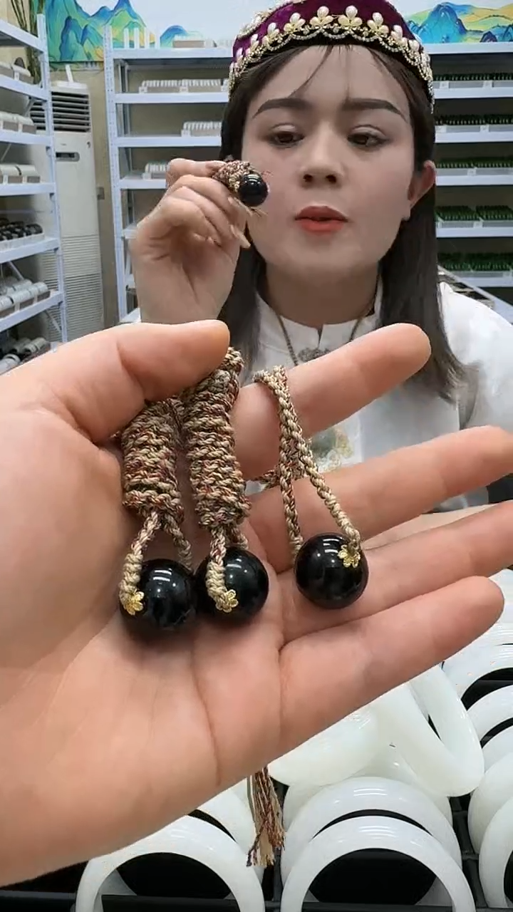 【闪购商品】和田玉颈饰未镶嵌黑羊脂锁骨链