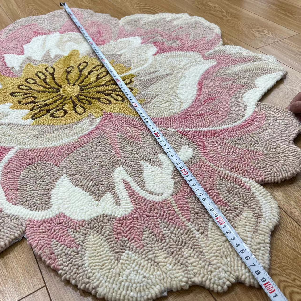 孙总专属地毯手工枪刺地毯入户门垫地毯闪拍