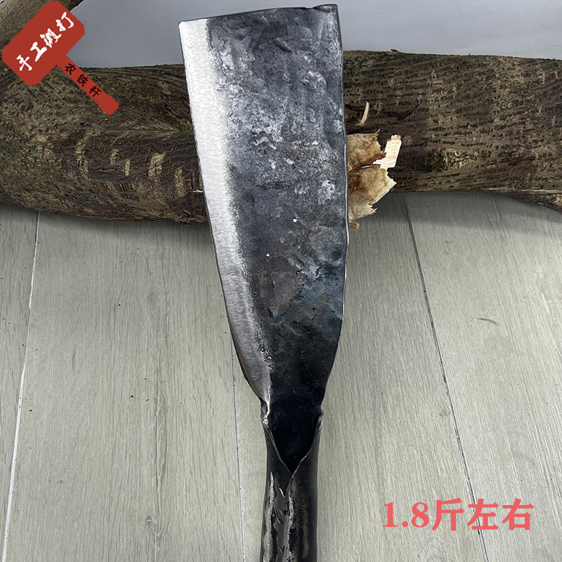 17手工锻打砍柴刀农用砍竹子楠竹专用柴刀家用劈柴刀户外锋利柴刀