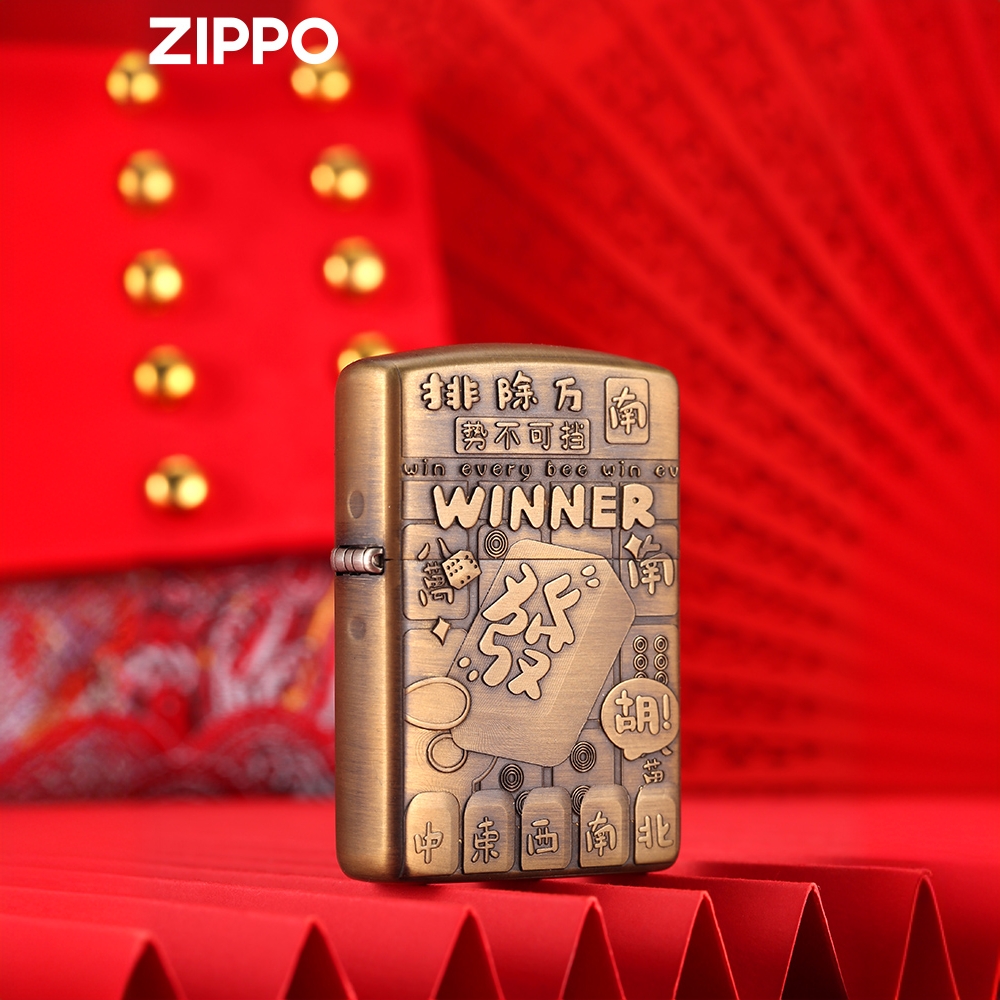 ZIPPO/之宝打火机浮雕雀神盔甲防风煤油专卖店男士工艺盔甲机DYJ1