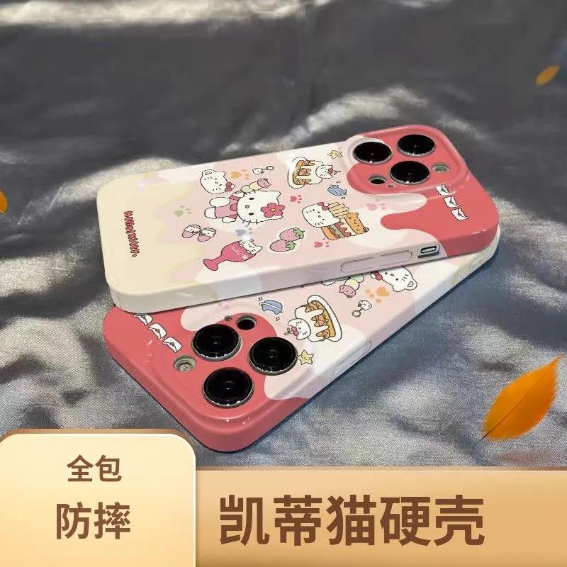 生日猫全包苹果14promax手机壳13/12防摔11华为/oppo/小米/vivo硬
