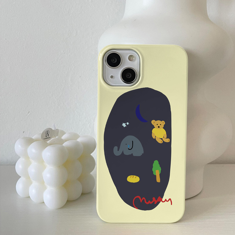 iphone13pro童趣乐园高质感亮面手机壳苹果141211大孔硬壳x华为60
