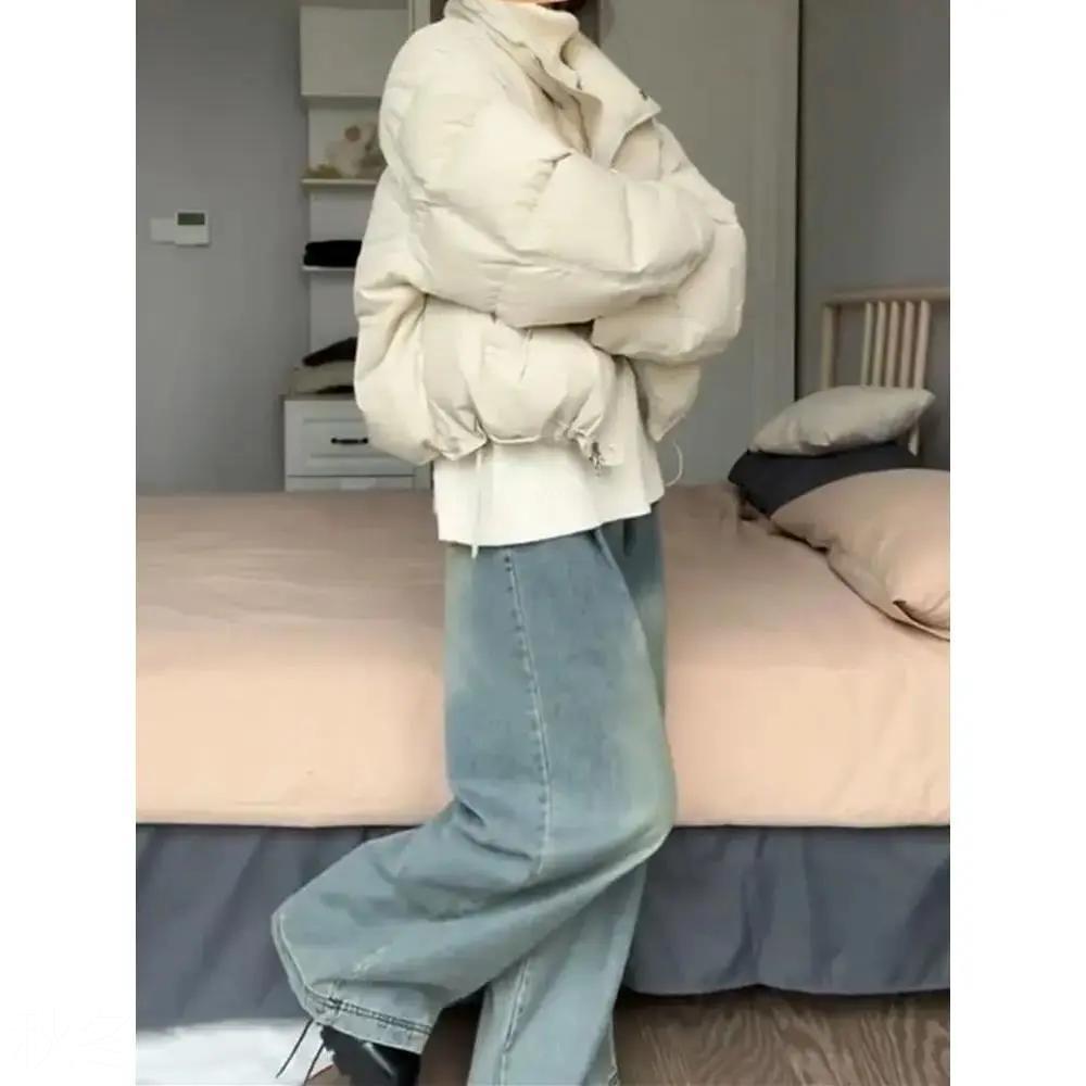秋冬2023年新款短款袄冬季羽服女外套小个子面包服显瘦