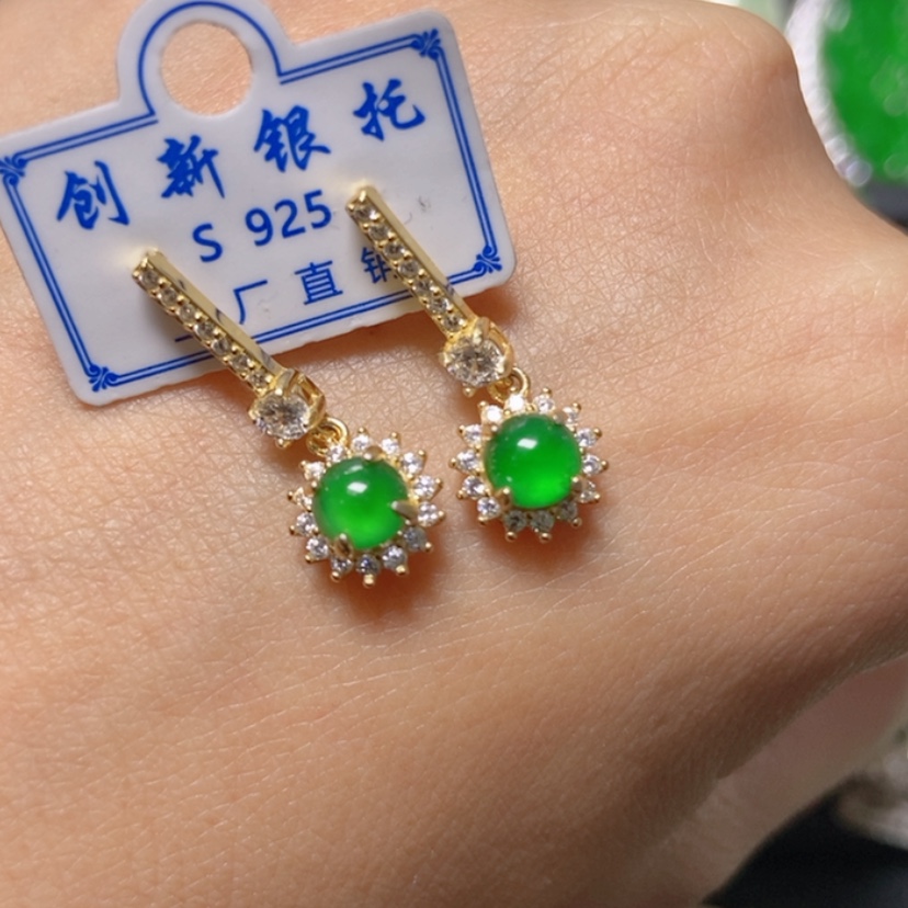 【闪购商品】翡翠颈饰银S925镶嵌
