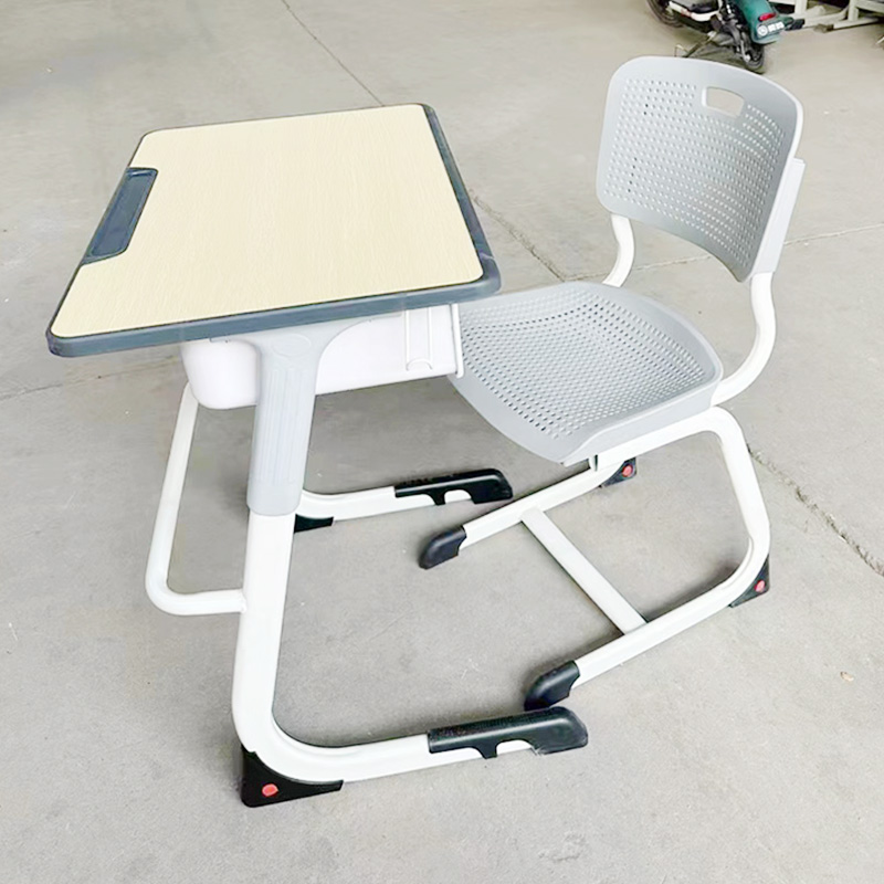 加厚学校课桌椅中小学生可升降学习桌辅导班培训班学习课桌椅套装