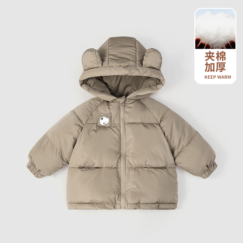 宝宝棉服冬季加厚男童女童棉袄冬装婴儿外套冬款小童宝宝洋气棉衣