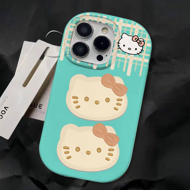 凯蒂猫苹果15ProMax手机壳iPhone14Plus/13胖墩墩12/11软xsmax套7